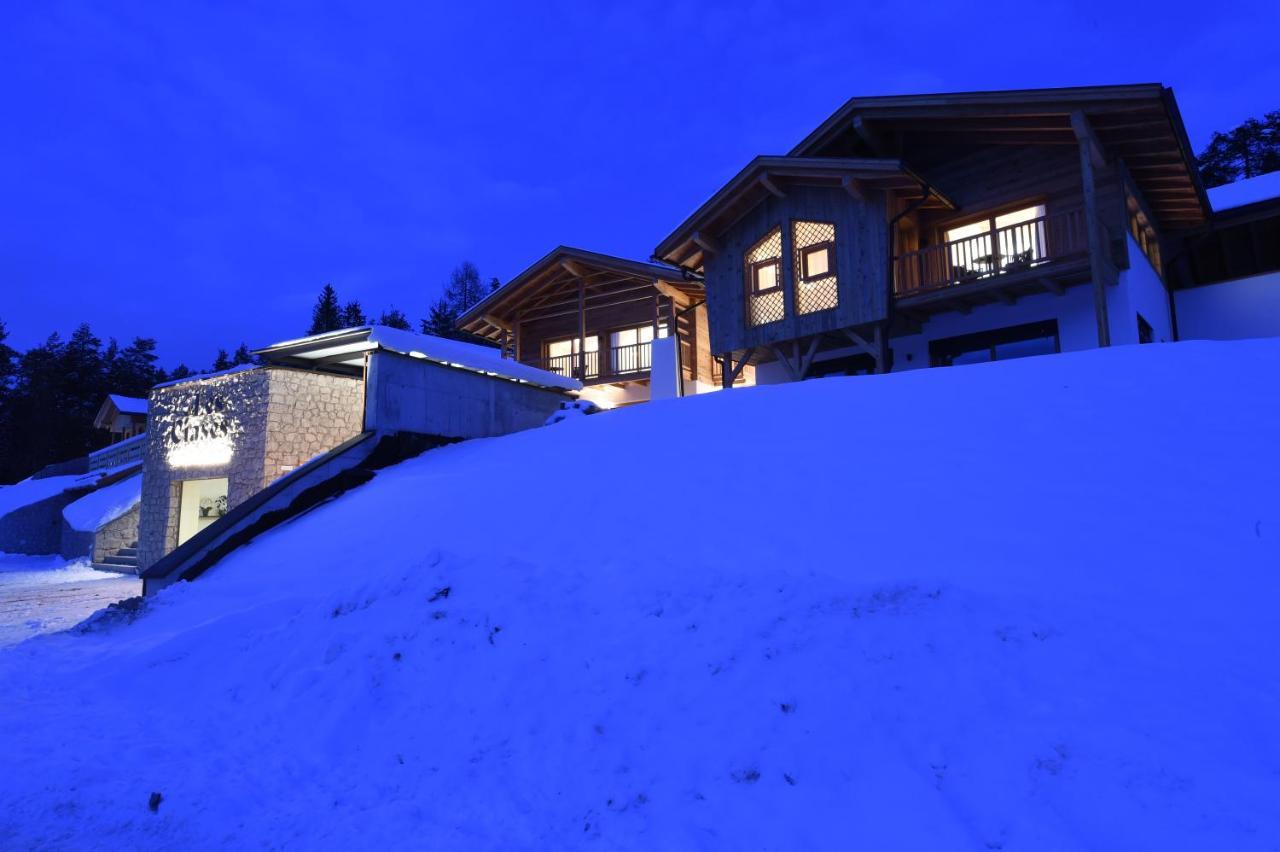 Les Ciases Chalets Dolomites San Vigilio Di Marebbe Exterior foto