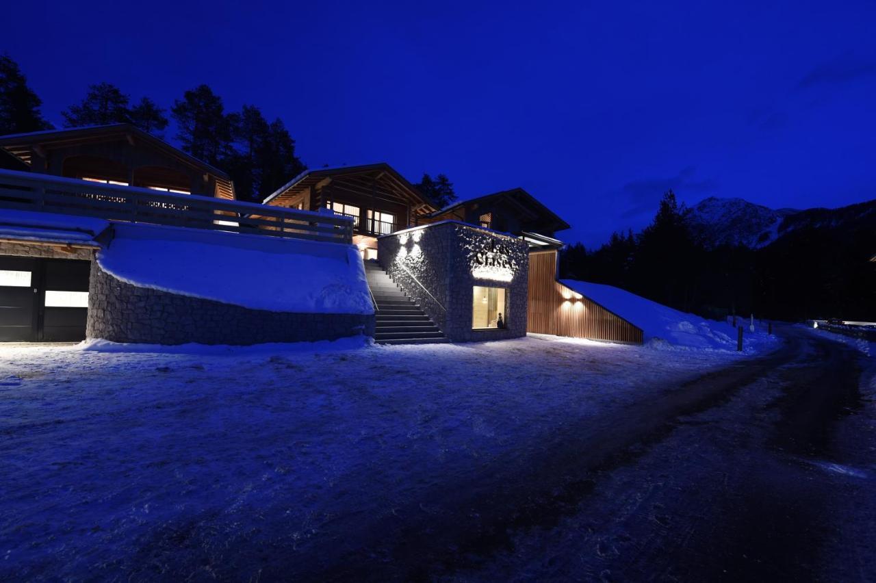 Les Ciases Chalets Dolomites San Vigilio Di Marebbe Exterior foto