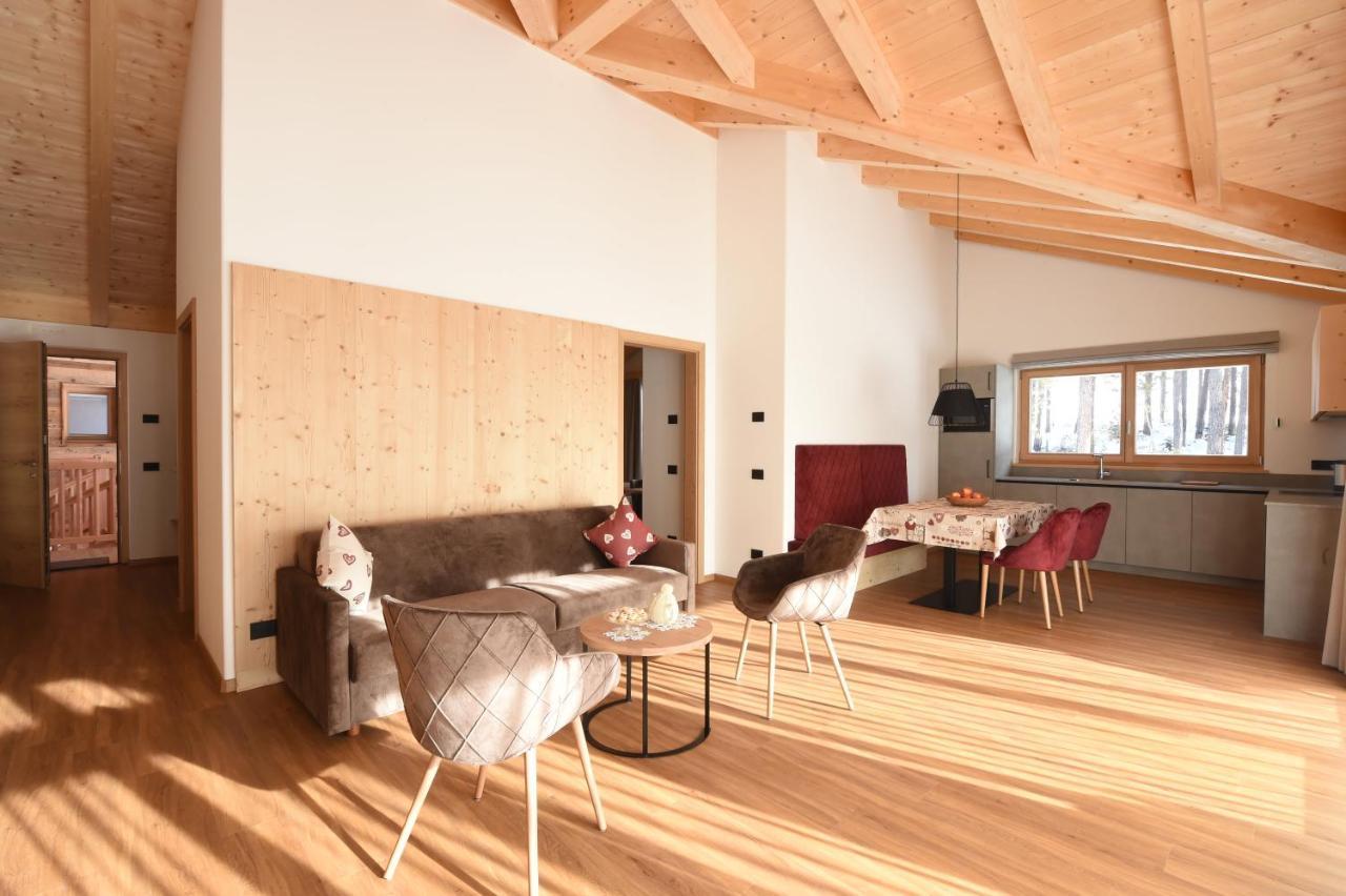 Les Ciases Chalets Dolomites San Vigilio Di Marebbe Exterior foto