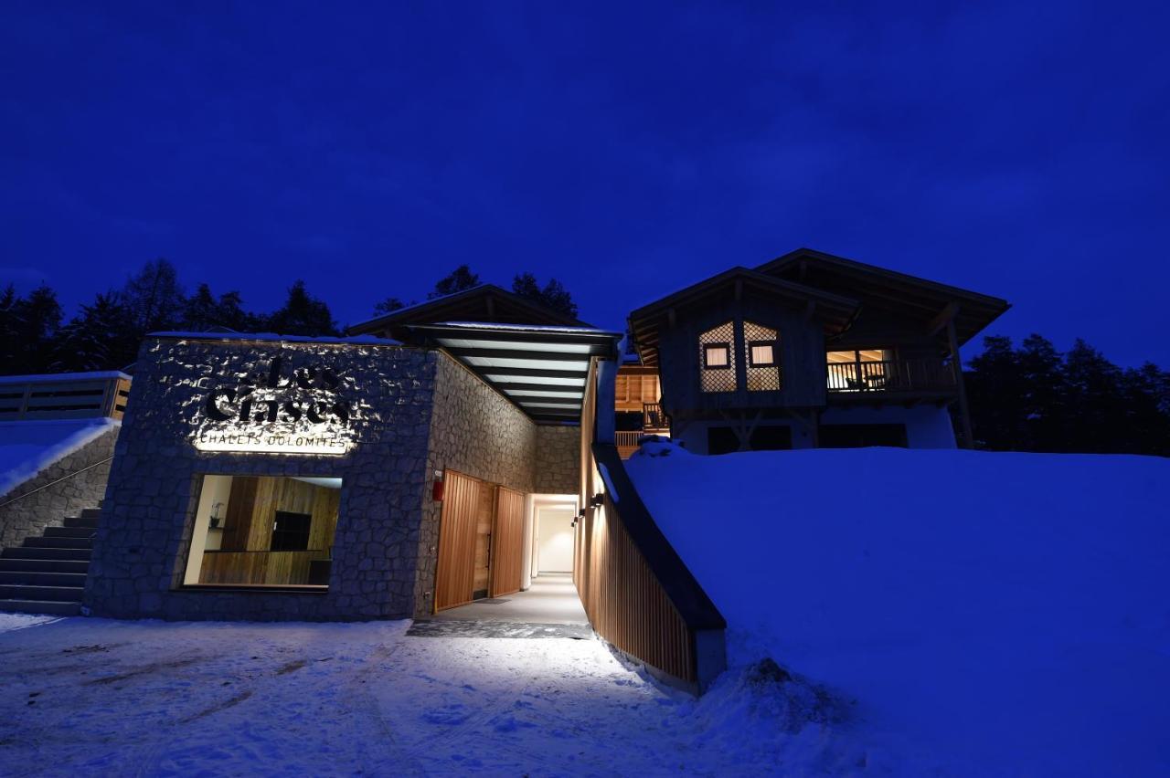 Les Ciases Chalets Dolomites San Vigilio Di Marebbe Exterior foto