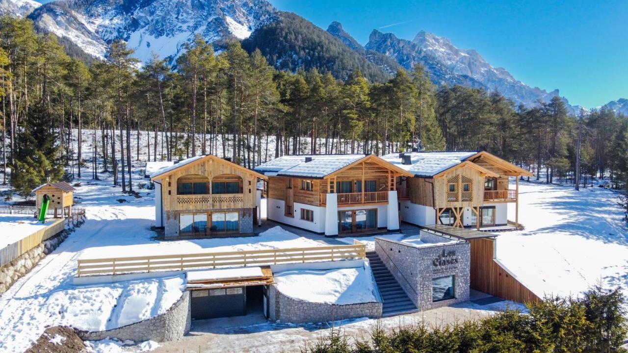 Les Ciases Chalets Dolomites San Vigilio Di Marebbe Exterior foto