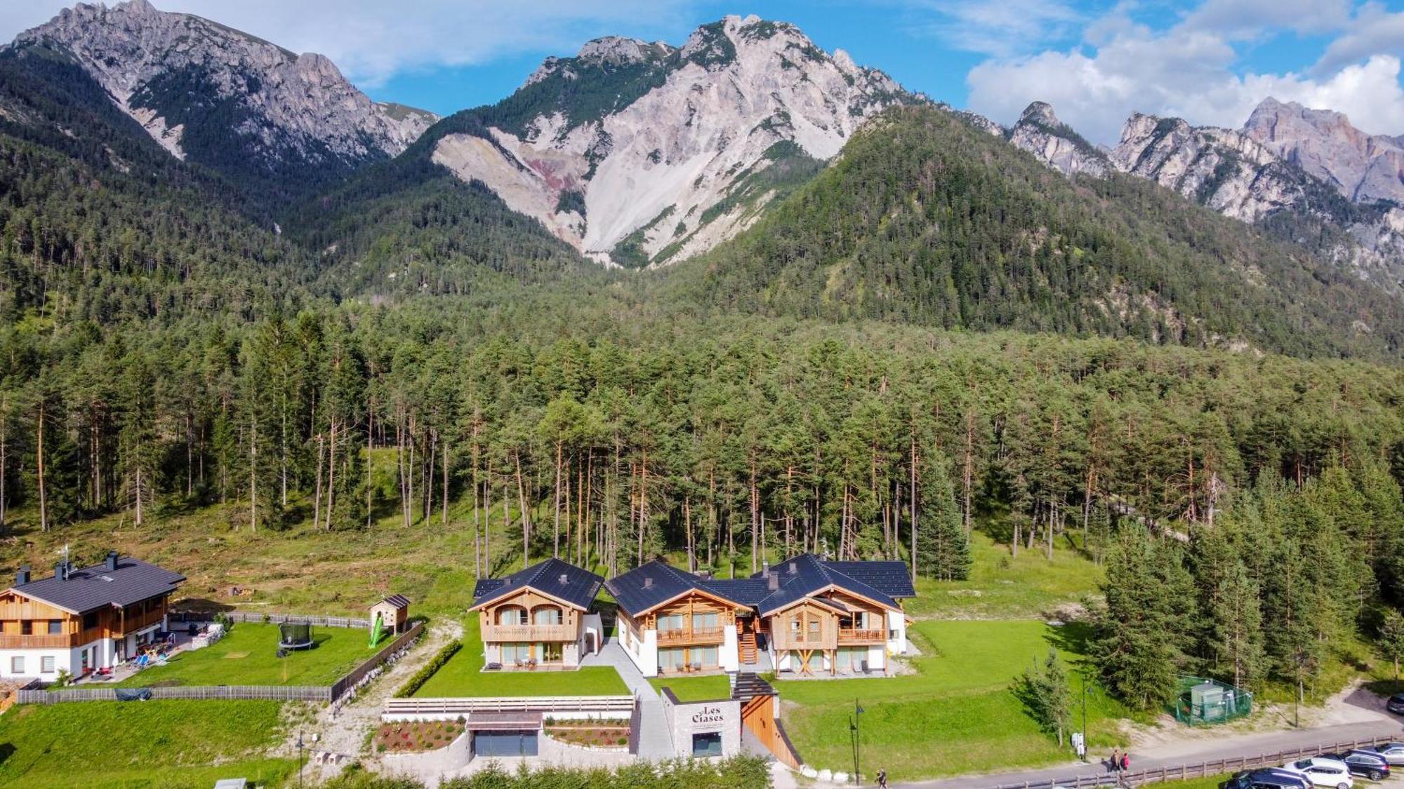 Les Ciases Chalets Dolomites San Vigilio Di Marebbe Exterior foto